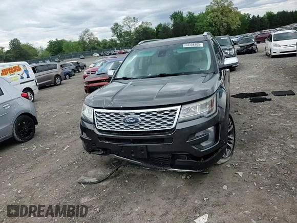 2016 Ford Explorer Platinum with VIN 1FM5K8HT6GGB58210, listed as a Copart auction lot 54358305 with 182,986 mi miles and Salvage Title. Bid and sale history available at DreamBid. Image 14.