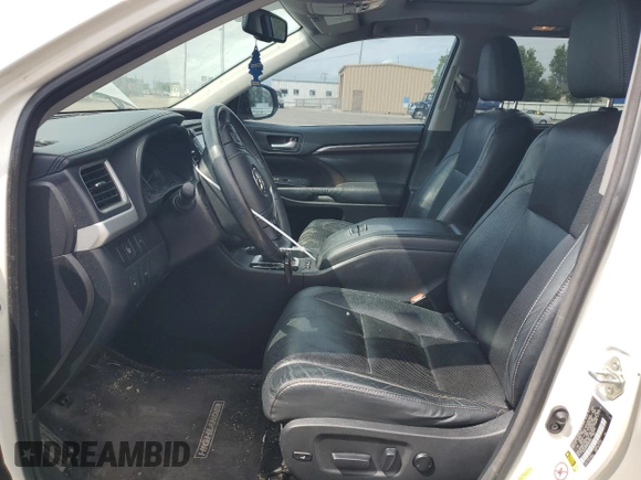 2014 Toyota Highlander Limited with VIN 5TDYKRFH9ES020475, listed as a Copart auction lot 58909925 with 216,857 mi miles and Salvage title. Bid and sale history available at DreamBid. Image 7.