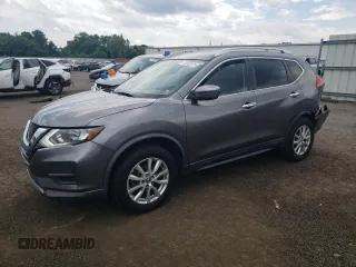 2017 Nissan Rogue SV with VIN KNMAT2MV4HP616669, listed as a Copart auction lot 62402375 with 60,196 mi miles and Salvage title. Bid and sale history available at DreamBid. Image 1.