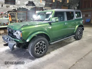 2023 Ford Bronco z VIN 1FMDE5BH3PLB47307, wystawiony jako Copart lot #56156495 z przebiegiem 16 178 mil mil oraz Szkody całkowita. Historia ofert i sprzedaży dostępna na DreamBid. Obrazek 1.