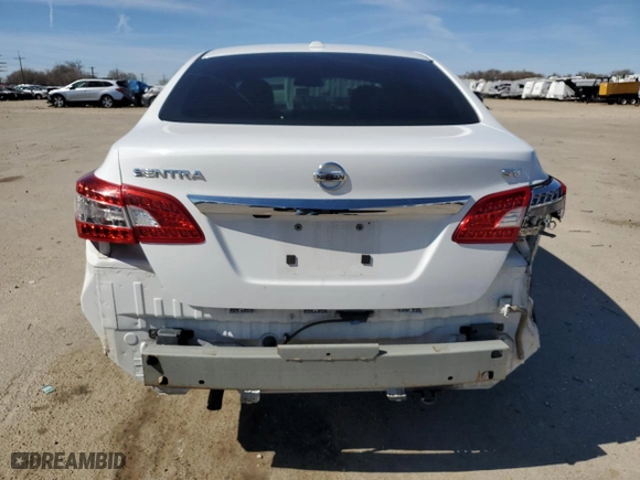 2015 Nissan Sentra SV with VIN 3N1AB7AP7FY249349, listed as a Copart auction lot 50194025 with 146,801 mi miles and Salvage Title. Bid and sale history available at carsss.com. Image 6.