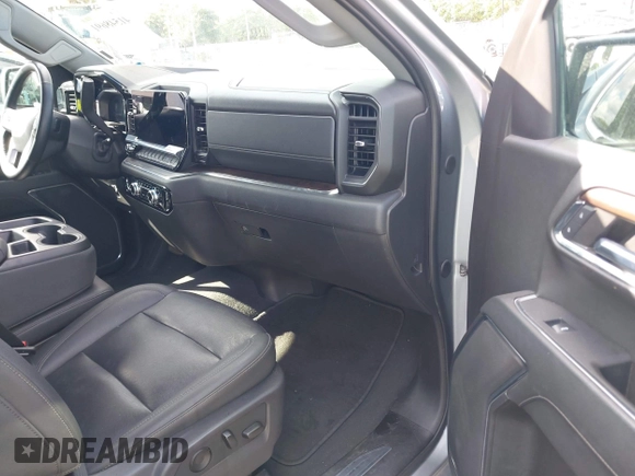 2024 GMC Sierra 1500 SLT with VIN 3GTPHDED1RG163954, listed as a IAAI auction lot 41548691 with 52,065 mi miles and . Bid and sale history available at DreamBid. Image 5.