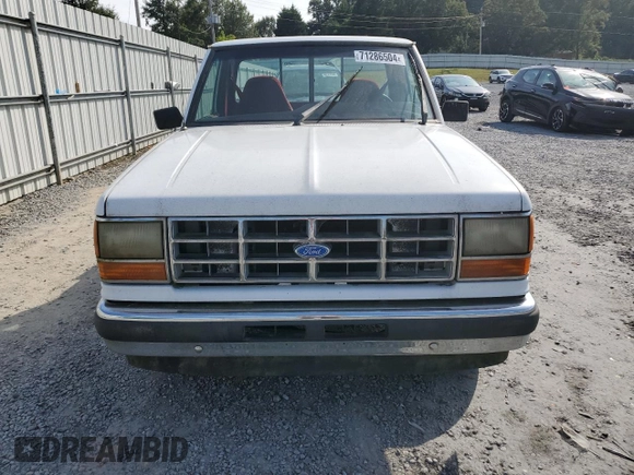 1991 Ford Ranger Splash with VIN 1FTCR10A0MTA38754, listed as a Copart auction lot 71286504 with 61,135 mi miles and Salvage Title. Bid and sale history available at DreamBid. Image 5.