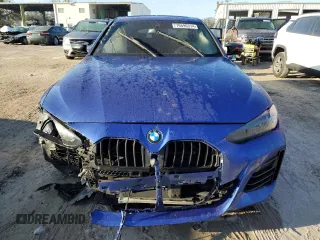 2022 BMW 4 Series M440i xDrive с VIN WBA13AW00NFL94612, выставлен на аукционе Copart как лот 76690314 с пробегом Не указан миль и Списание • Salvage title. История ставок и продаж доступна на DreamBid. Изображение 5.