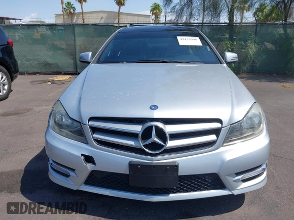 2012 Mercedes-Benz C 250 with VIN WDDGJ4HB0CF742530, listed as a IAAI auction lot 42433948 with 124,474 mi miles and . Bid and sale history available at DreamBid. Image 6.