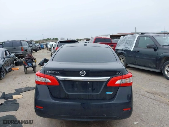 2014 Nissan Sentra SV with VIN 3N1AB7AP1EY311729, listed as a IAAI auction lot 41617399 with 156,094 mi miles. Bid and sale history available at carsss.com. Image 17.