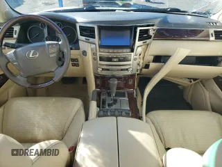 2015 Lexus LX 570 with VIN JTJHY7AX5F4167372, listed as a Copart auction lot 84712974 with Not Provided miles and Salvage Title. Bid and sale history available at DreamBid. Image 8.