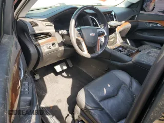2018 Cadillac Escalade Luxury with VIN 1GYS3BKJ9JR253391, listed as a Copart auction lot 57658795 with Not provided miles and Salvage title. Bid and sale history available at DreamBid. Image 8.