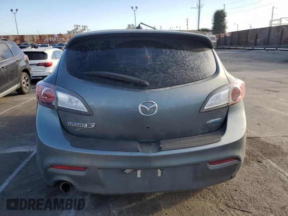 2012 Mazda 3 i Grand Touring with VIN JM1BL1M83C1656360, listed as a Copart auction lot 45960035 with 145,202 mi miles and Salvage title. Bid and sale history available at DreamBid. Image 6.