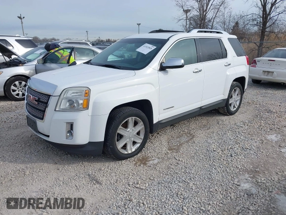2011 GMC Terrain SLT-2 with VIN 2CTFLXE52B6309045, listed as a IAAI auction lot 41522826 with 115,578 mi miles. Bid and sale history available at carsss.com. Image 2.