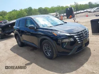 2024 Nissan Rogue S with VIN 5N1BT3AA2RC675090, listed as a IAAI auction lot 42226213 with 28,779 mi miles and . Bid and sale history available at DreamBid. Image 1.