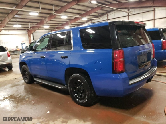 2017 Chevrolet Tahoe Commercial with VIN 1GNSKDECXHR349713, listed as a Copart auction lot 44195605 with 120,716 mi miles and Clean Title. Bid and sale history available at carsss.com. Image 2.