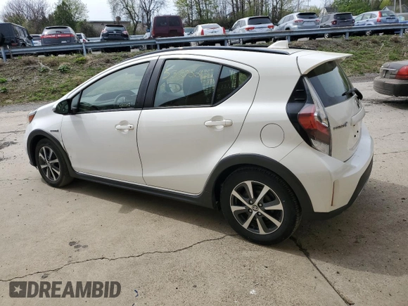 2018 Toyota Prius One z VIN JTDKDTB38J1615672, wystawiony jako Copart lot #53270015 z przebiegiem 55 974 mil mil oraz Czysty tytuł • Clean title. Historia ofert i sprzedaży dostępna na DreamBid. Obrazek 2.