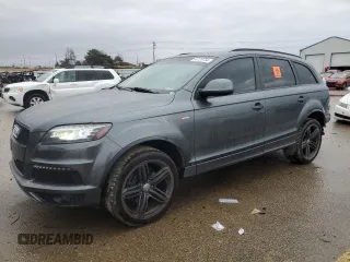 2012 Audi Q7 3.0T S line with VIN WA1DGAFE8CD002351, listed as a Copart auction lot 86126754 with 108,138 mi miles and Salvage Title. Bid and sale history available at carsss.com. Image 1.