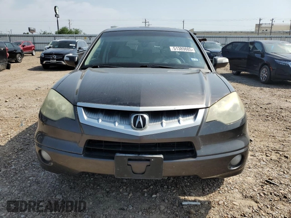 2009 Acura RDX with VIN 5J8TB18249A006427, listed as a Copart auction lot 51389885 with 145,217 mi miles and Salvage Title. Bid and sale history available at carsss.com. Image 5.
