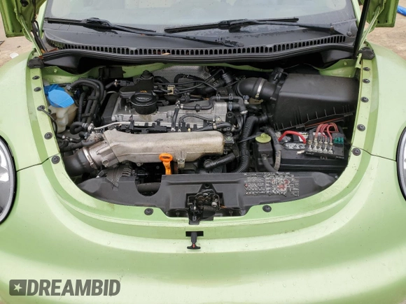 2005 Volkswagen Beetle GLS with VIN 3VWCD31Y15M316435, listed as a Copart auction lot 43012955 with 99,428 mi miles and Salvage title. Bid and sale history available at DreamBid. Image 11.