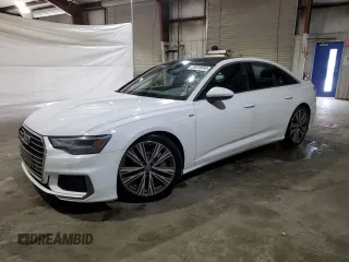 2019 Audi A6 Premium with VIN WAUK2AF29KN049900, listed as a Copart auction lot 59535665 with 85,399 mi miles and Salvage title. Bid and sale history available at DreamBid. Image 1.