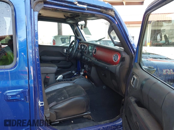 2020 Jeep Wrangler Unlimited Rubicon z VIN 1C4HJXFG1LW234257, wystawiony jako IAAI lot #42269173 z przebiegiem 44 335 mil mil oraz . Historia ofert i sprzedaży dostępna na DreamBid. Obrazek 5.