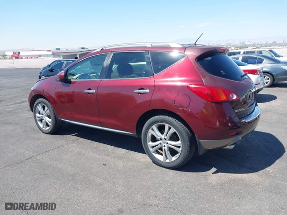 2009 Nissan Murano SL with VIN JN8AZ18W89W138151, listed as a IAAI auction lot 42053921 with 98,498 mi miles. Bid and sale history available at carsss.com. Image 3.