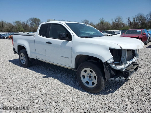2022 Chevrolet Colorado 2WD Work Truck with VIN 1GCHSBEA8N1140471, listed as a Copart auction lot 46186945 with 80,692 mi miles and Salvage Title. Bid and sale history available at carsss.com. Image 4.