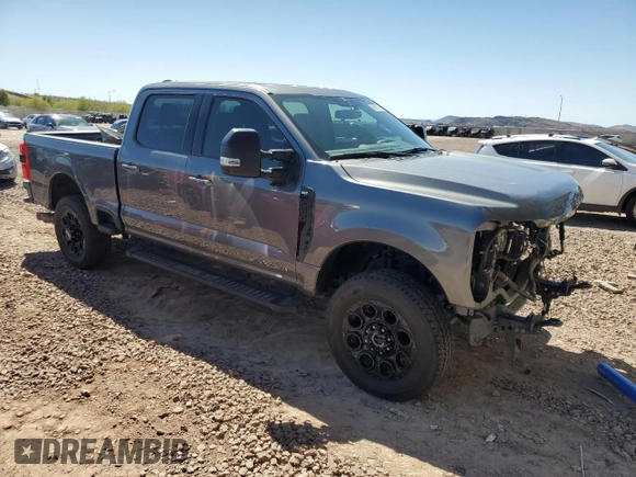 2024 Ford Super Duty F-250 SRW XL with VIN 1FT8W2BT3REC26683, listed as a Copart auction lot 49598175 with 34,733 mi miles and Salvage Title. Bid and sale history available at carsss.com. Image 4.