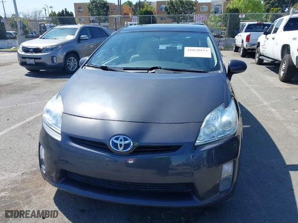 2011 Toyota Prius I with VIN JTDKN3DUXB0286208, listed as a IAAI auction lot 41858933 with 190,127 mi miles. Bid and sale history available at carsss.com. Image 12.