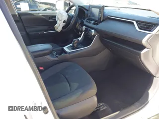 2021 Toyota RAV4 Hybrid LE with VIN 4T3M6RFV7MU027172, listed as a IAAI auction lot 41829723 with 262,619 mi miles. Bid and sale history available at carsss.com. Image 5.