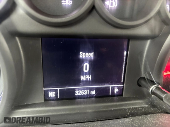2022 Chevrolet Silverado 1500 Custom with VIN 1GCPABEK7NZ633597, listed as a Copart auction lot 55317005 with 32,531 mi miles and Salvage Title. Bid and sale history available at DreamBid. Image 8.