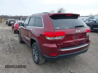 2018 Jeep Grand Cherokee Limited with VIN 1C4RJFBG8JC487711, listed as a IAAI auction lot 41966388 with 110,512 mi miles and . Bid and sale history available at DreamBid. Image 3.