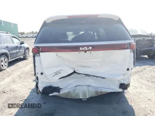 2024 Kia Carnival LX with VIN KNDNB5H34R6450188, listed as a Copart auction lot 79611194 with 5,382 mi miles and Salvage Title. Bid and sale history available at carsss.com. Image 6.