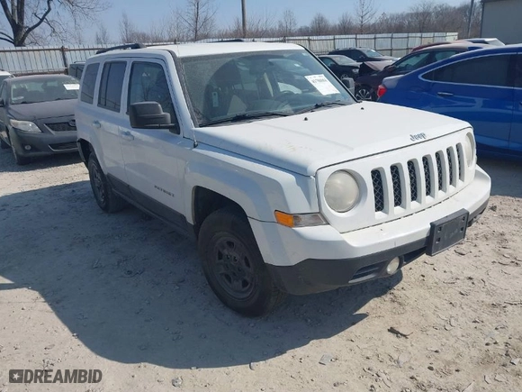2014 Jeep Patriot Sport with VIN 1C4NJRBB7ED532447, listed as a IAAI auction lot 41780004 with 248,768 mi miles. Bid and sale history available at carsss.com. Image 1.