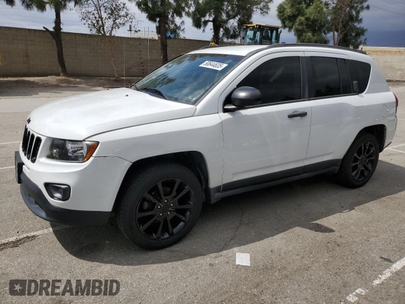 2015 Jeep Compass Sport with VIN 1C4NJCBA9FD203576, listed as a Copart auction lot 50644635 with 142,190 mi miles and Clean Title. Bid and sale history available at carsss.com. Image 1.