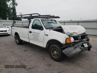 2004 Ford F-150 XL with VIN 2FTRF18244CA43689, listed as a Copart auction lot 57399855 with 152,772 mi miles and Salvage title. Bid and sale history available at DreamBid. Image 4.