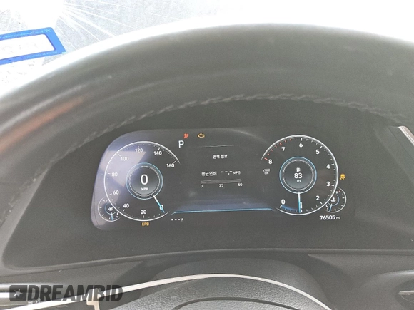 2020 Hyundai Sonata SEL z VIN 5NPEF4JAXLH052763, wystawiony jako Copart lot #50245785 z przebiegiem 76 505 mil mil oraz Tytuł czysty. Historia ofert i sprzedaży dostępna na DreamBid. Obrazek 9.
