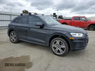 2019 Audi Q5 Premium Plus with VIN WA1BNAFY0K2132416, listed as a Copart auction lot 48697485 with 88,717 mi miles and Salvage Title. Bid and sale history available at carsss.com. Image 4.
