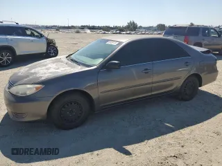 2005 Toyota Camry STD with VIN JTDBE32KX53029392, listed as a Copart auction lot 65439115 with 77,464 mi miles and Salvage title. Bid and sale history available at DreamBid. Image 1.