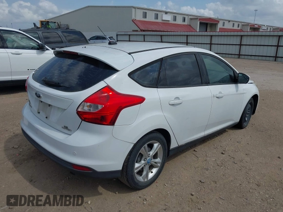 2013 Ford Focus SE with VIN 1FADP3K20DL286326, listed as a IAAI auction lot 42169951 with 191,848 mi miles. Bid and sale history available at carsss.com. Image 4.
