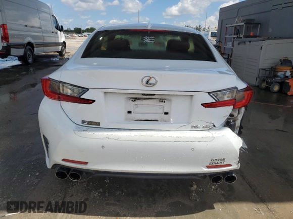 2016 Lexus RC 350 F Sport с VIN JTHHE5BC4G5013628, выставлен на аукционе Copart как лот 56406095 с пробегом 100 116 миль миль и Списание • Salvage title. История ставок и продаж доступна на DreamBid. Изображение 6.