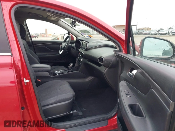 2020 Hyundai Santa Fe SEL with VIN 5NMS3CAD8LH138165, listed as a IAAI auction lot 41624458 with 115,944 mi miles. Bid and sale history available at carsss.com. Image 5.