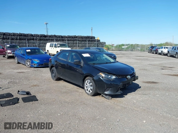 2015 Toyota Corolla L with VIN 2T1BURHE6FC475488, listed as a IAAI auction lot 42134578 with 96,177 mi miles and . Bid and sale history available at DreamBid. Image 1.