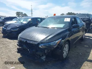 2024 Nissan Sentra S with VIN 3N1AB8BV1RY319418, listed as a IAAI auction lot 41869469 with 22,090 mi miles. Bid and sale history available at carsss.com. Image 2.