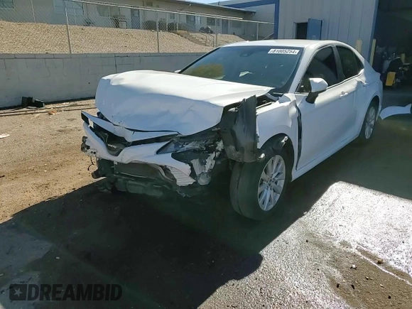 2018 Toyota Camry LE with VIN JTNB11HK0J3032024, listed as a Copart auction lot 41368875 with 69,979 mi miles and Salvage title. Bid and sale history available at DreamBid. Image 14.