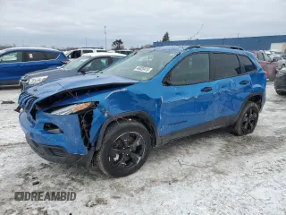 2017 Jeep Cherokee Altitude с VIN 1C4PJMAS8HW651372, выставлен на аукционе Copart как лот 46020415 с пробегом 96 850 миль миль и Чистый • Clean title. История ставок и продаж доступна на DreamBid. Изображение 1.