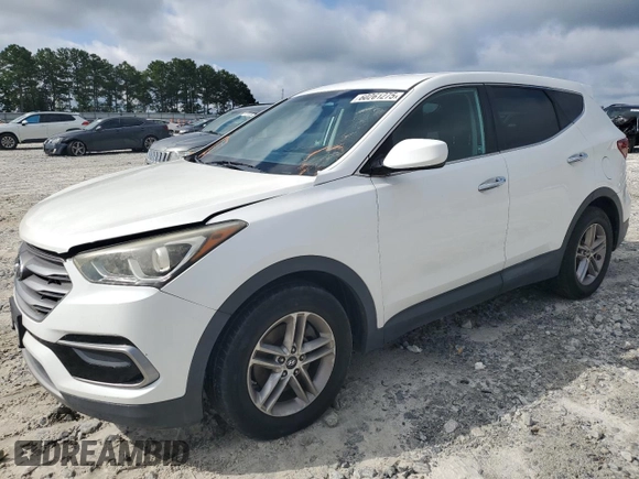 2017 Hyundai Santa Fe 2.4L with VIN 5XYZT3LB8HG434749, listed as a Copart auction lot 60261275 with 128,099 mi miles and Clean title. Bid and sale history available at DreamBid. Image 1.