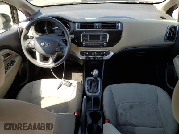 2016 Kia Rio LX with VIN KNADM4A30G6540250, listed as a Copart auction lot 69231164 with 170,095 mi miles and Salvage Title. Bid and sale history available at carsss.com. Image 8.
