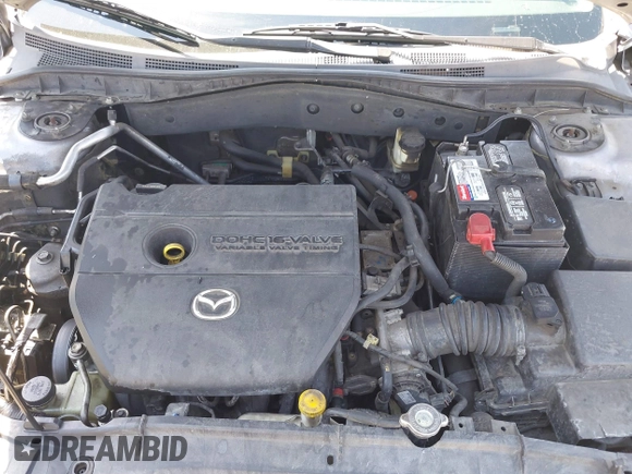 2008 Mazda 6 i Sport VE with VIN 1YVHP80C085M25427, listed as a IAAI auction lot 41991473 with 185,192 mi miles. Bid and sale history available at carsss.com. Image 10.