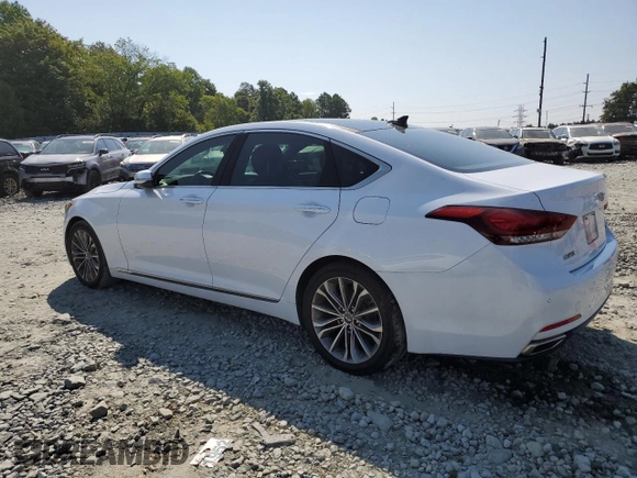 2016 Hyundai Genesis 3.8L with VIN KMHGN4JE4GU107200, listed as a Copart auction lot 64961584 with 100,277 mi miles and Salvage Title. Bid and sale history available at carsss.com. Image 2.