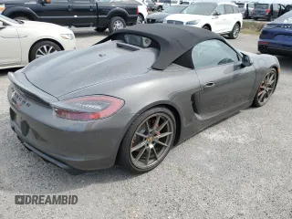 2016 Porsche Boxster Spyder z VIN WP0CC2A80GS152413, wystawiony jako Copart lot #75108734 z przebiegiem Nie podano mil oraz Szkoda całkowita • Salvage title. Historia ofert i sprzedaży dostępna na DreamBid. Obrazek 3.