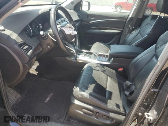 2017 Acura MDX with VIN 5FRYD4H3XHB020667, listed as a Copart auction lot 54732075 with 91,978 mi miles and Salvage title. Bid and sale history available at DreamBid. Image 7.