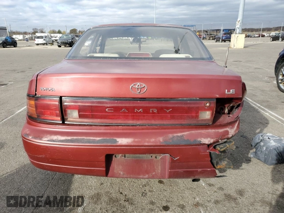 1993 Toyota Camry LE with VIN 4T1SK12E8PU240803, listed as a Copart auction lot 76663004 with 214,911 mi miles and Salvage Title. Bid and sale history available at carsss.com. Image 6.